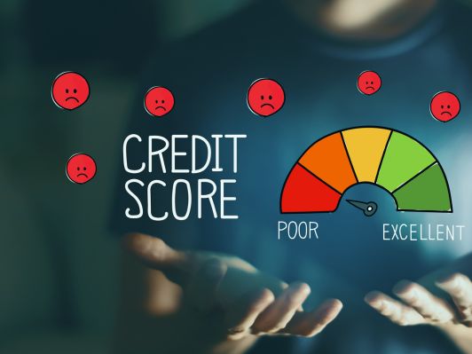 Your credit score is too low